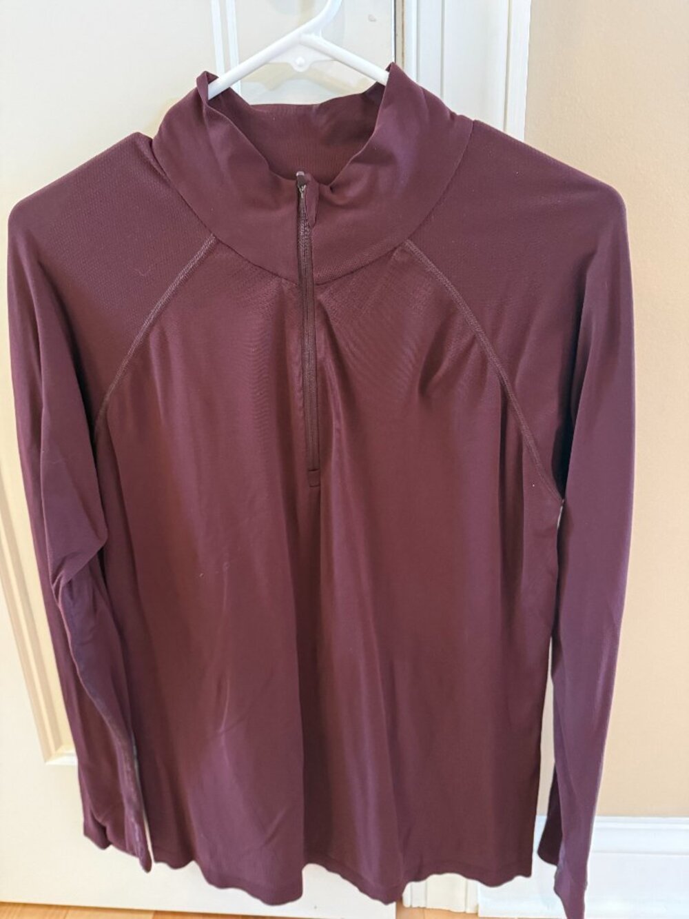 Athleta quarter-zip long-sleeve athletic top - Size XL